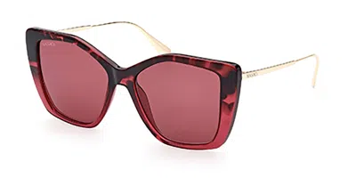 Max & Co Mo0065 56s Women's Sunglasses Tortoiseshell Size 54