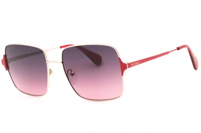 Max & Co Mo0072 Gradient Lens Sunglasses In Silver
