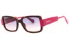 Max & Co Mo0074 Rectangular Gradient Lens Sunglasses In Brown