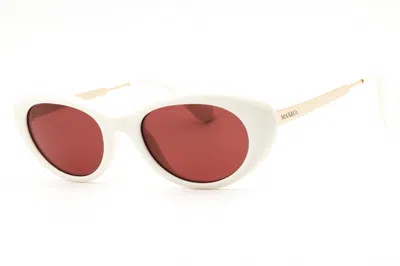 Max & Co Mo0077 Cat Eye Sunglasses In Cream