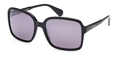 Max & Co Mo0079 01c Women's Sunglasses Black Size 57