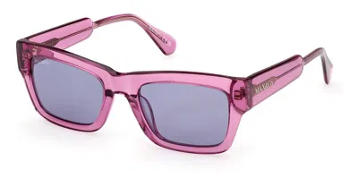 Max & Co Mo0081 72v Women's Sunglasses Pink Size 52