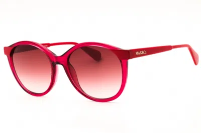 Max & Co Mo0084 75z Shiny Fuxia/violet Gradient In Red