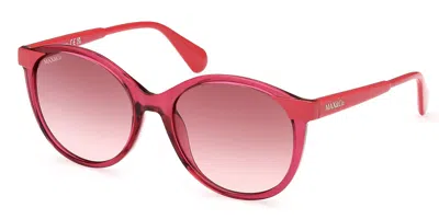 Max & Co Mo0084 75z Women's Sunglasses Pink Size 55