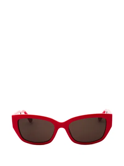 Max & Co Mo0086 Cat-eye Sunglasses In Red