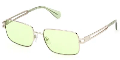 Max & Co Mo0090 32n Women's Sunglasses Gold Size 54