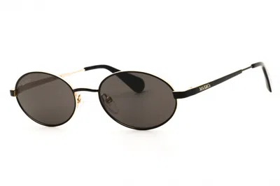 Max & Co Mo0093 Oval Metal Sunglasses In Black