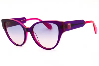 Max & Co Mo0095 81z Shiny Violet/violet Gradient In Purple