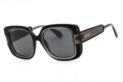Max & Co Mo0096 Oversized Propionate Sunglasses In Black