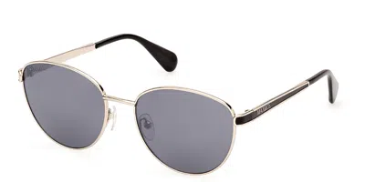 Max & Co Mo0105 32c Women's Sunglasses Gold Size 54