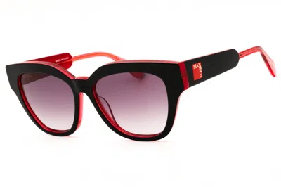Max & Co Mo0106 Gradient Acetate Sunglasses In Black
