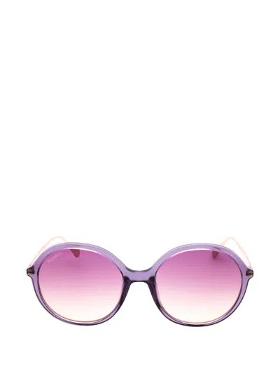 Max & Co Mo0109 Round-frame Sunglasses In Pink