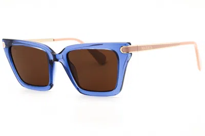 Max & Co Mo0110 Sunglasses In Blue