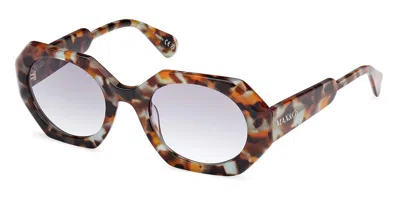 Max & Co Mo0115 55b Women's Sunglasses Tortoiseshell Size 51