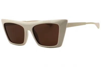 Max & Co Mo0122 Cat Eye Sunglasses In Cream
