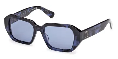 Max & Co Mo0126 55v Women's Sunglasses Tortoiseshell Size 53