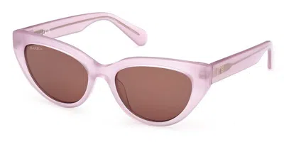 Max & Co Mo0127 72e Women's Sunglasses Pink Size 54