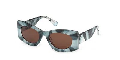 Max & Co Mo0131 93e Women's Sunglasses  Size 52