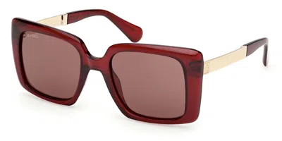 Max & Co Mo0134 66e Occhiali Da Sole Rossi Per Donna