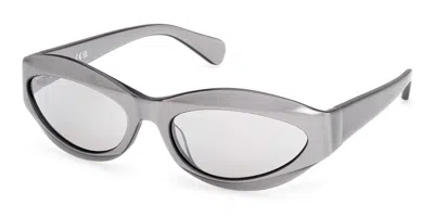 Max & Co Mo0136 20c Occhiali Da Sole Grigi Per Donna In Gray