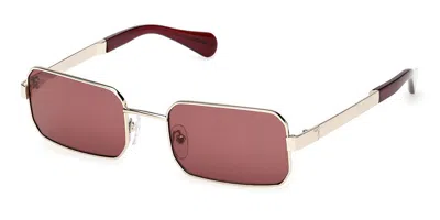 Max & Co Mo0140 32s Occhiali Da Sole Per Donna In Gold