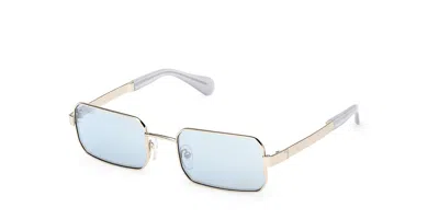 Max & Co Mo0140 32x Women's Sunglasses  Size 53 In Gold