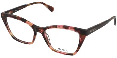 Max & Co Mo5001 Women's Glasses, Tortoiseshell, Size 53 In Brown
