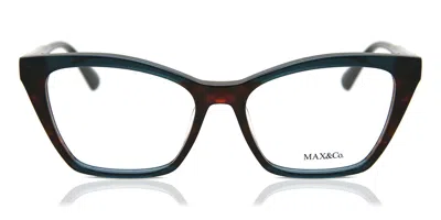 Max & Co Mo5001/s 56a Men's Sunglasses Black Size 53 In Blue