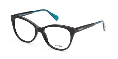 Max & Co Mo5003 001 Men's Glasses Black Size 54 - Free Lenses - Blue Light Block Available