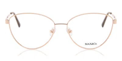 Max & Co Mo5006 028 Occhiali Da Vista Neri Per Donna (solo Montatura) In Black