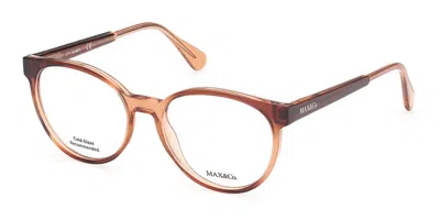 Max & Co Mo5011 Men's Glasses, Brown, Size 53
