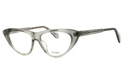 Max & Co Mo5015 Cat-eye Acetate Eyeglasses In Grey