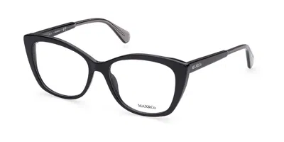 Max & Co Mo5016 Women's Glasses, Black, Size 54
