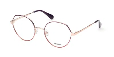Max & Co Mo5017 028 Women's Glasses Gold Size 53 - Free Lenses - Blue Light Block Available