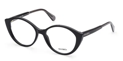 Max & Co Mo5032 Women's Glasses, Black, Size 53