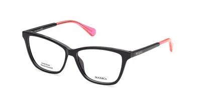 Max & Co Mo5038 001 Women's Glasses Black Size 56 - Free Lenses - Blue Light Block Available