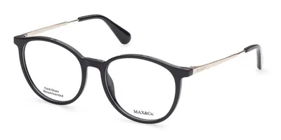 Max & Co Mo5043 Women's Glasses, Black, Size 52