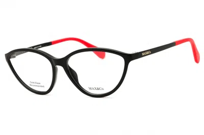Max & Co Mo5044 Oval Propionate Eyeglasses In Black
