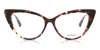 Max & Co Mo5046 056 Women's Glasses Tortoiseshell Size 56 - Free Lenses - Blue Light Block Available In Colorful Havana