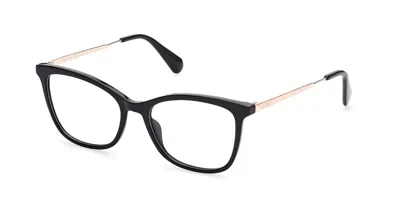 Max & Co Mo5051 001 Women's Glasses Black Size 51 - Free Lenses - Blue Light Block Available