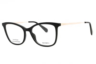 Max & Co Mo5051 Rectangular Eyeglasses In Black