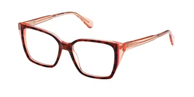 Max & Co Mo5059 056 Women's Glasses Tortoiseshell Size 51 - Free Lenses - Blue Light Block Available In Brown