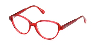 Max & Co Mo5061 Women's Glasses, Red, Size 52