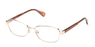 Max & Co Mo5062 Women's Glasses, , Size 53 In Gold