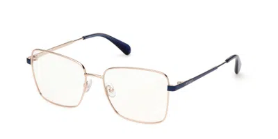 Max & Co Mo5063 Women's Glasses, Gold, Size 53