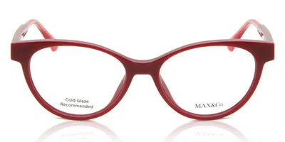 Max & Co Mo5066 Women's Glasses, Red, Size 49