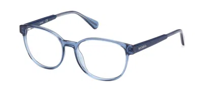 Max & Co Mo5067 Women's Glasses, Blue, Size 53