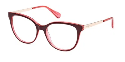 Max & Co Mo5069 Women's Glasses, Burgundy, Size 52