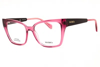 Max & Co Mo5070 Cat-eye Eyeglasses In Pink