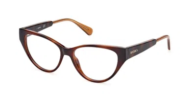Max & Co Mo5071 052 Women's Glasses Tortoiseshell Size 53 - Free Lenses - Blue Light Block Available In Brown